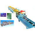 Ce ISO Certificated Galanized Steel 60mm Metal Shutter Door Shaft Roll Forming Machine